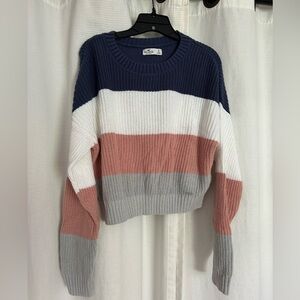 Hollister color block sweater